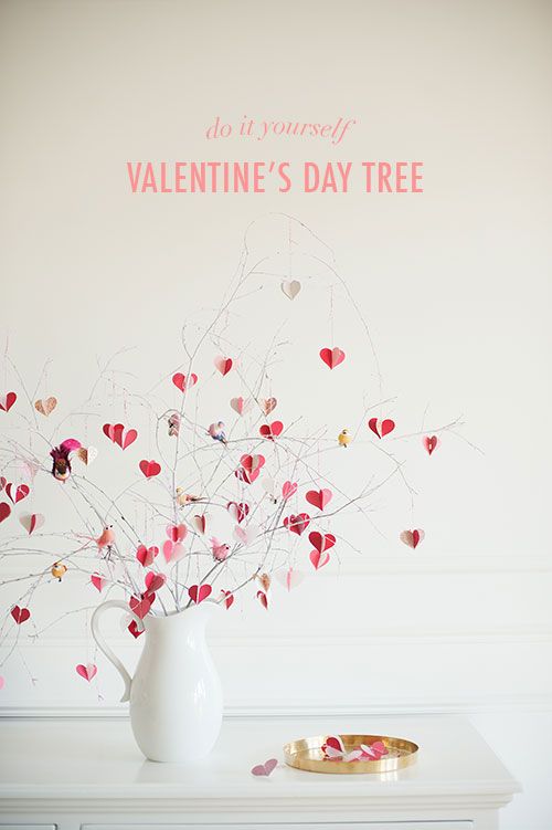 Tableau déco romantique : Mon arbre coeur format géant