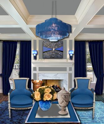 Salon bleu